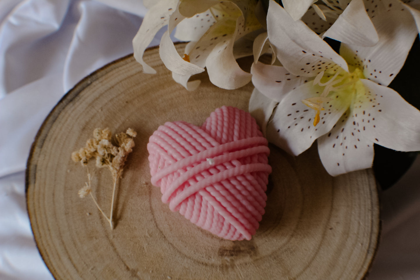 Candela Cuore Intrecciato