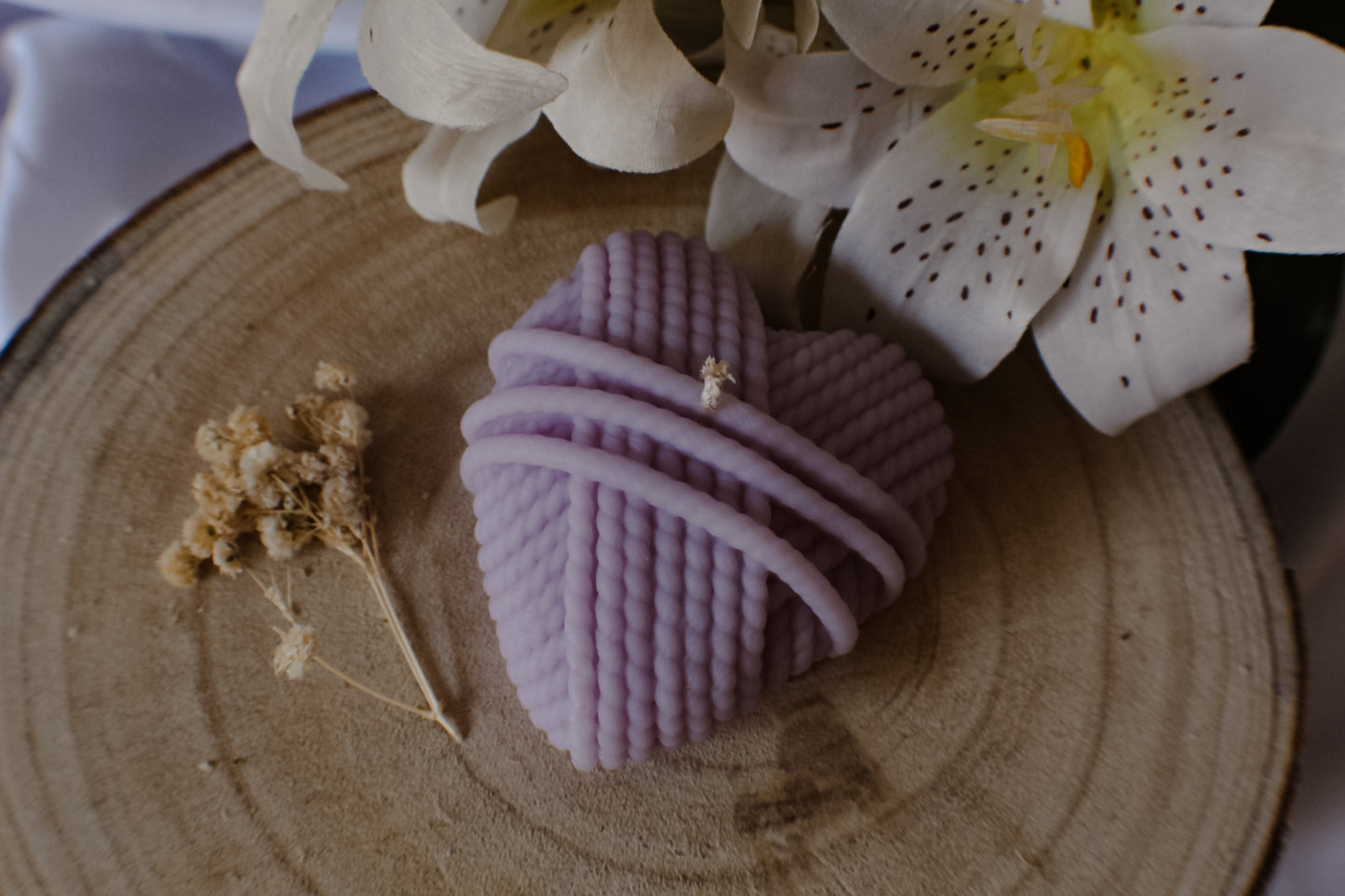 Candela Cuore Intrecciato