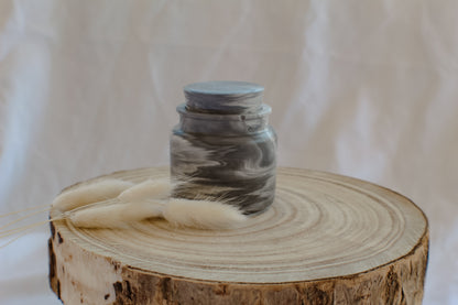 Candela a Giara Effetto Marmo
