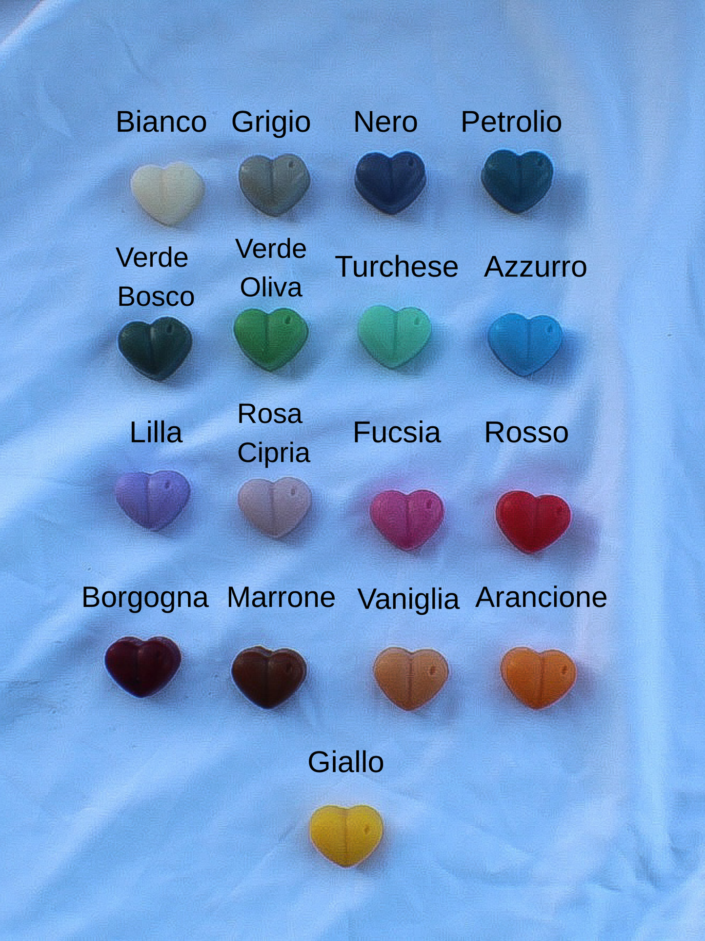 Cialde profumate a cuore